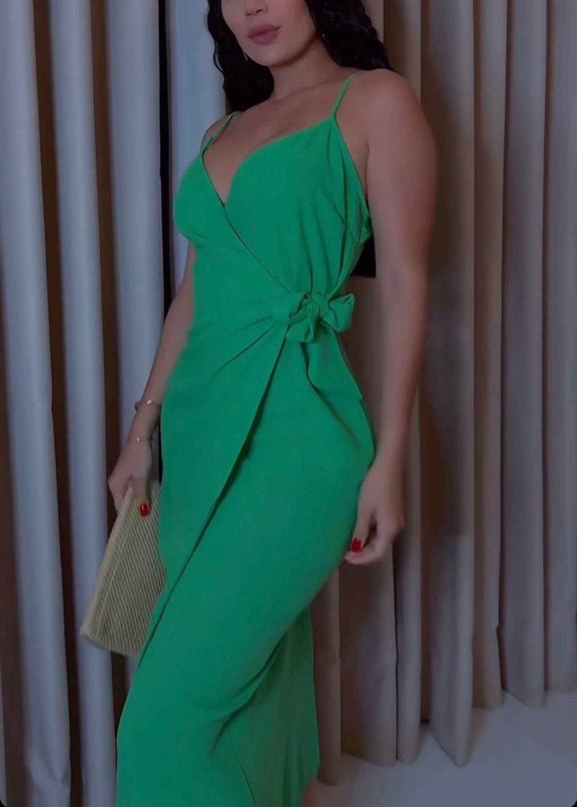 Sofia Green Dress