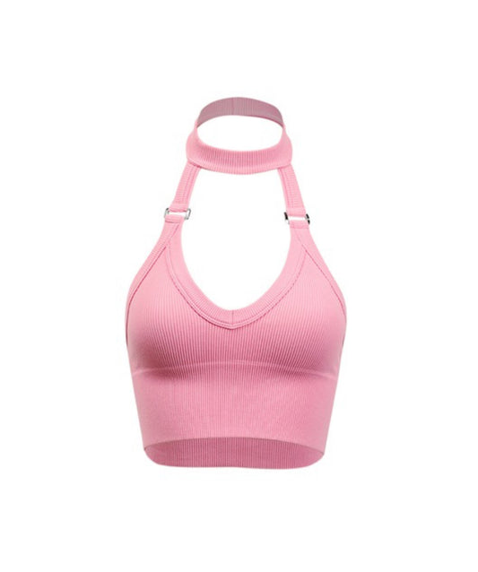 Allie Pink crop top